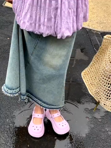 Sandal Karet Wanita Sendal Mary Jane Wanita Sandal Wanita Kekinian Sepatu Sandal Wanita
