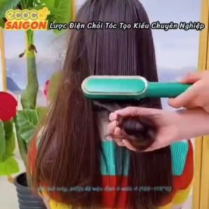 Lược Điện Chải Tóc Tạo Kiểu Chuyên Nghiệp Lược Điện 3in1 Đa Năng Hàn Quốc