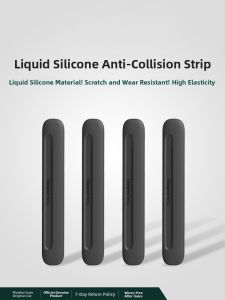 HELLOLEIBOO | Hidden Style Silicone Car Door Anti-Collision Strip Protection Against Scratches Essential Automobile Accessories Ideal L7L8L9L6MEGA