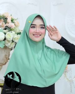 BERGO HAMIDAH XL - REAL PICT-KASUARI HIJAB STYLE