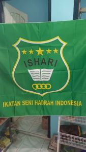Bendera ISHARI Ikatan Seni Hadrah Indonesia Rumbai