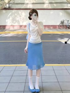 CHANGTONG | Youthful Elegant Two-Piece Set