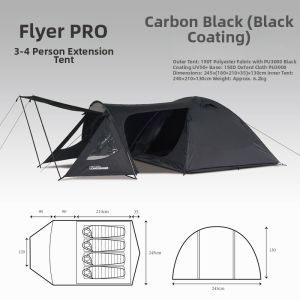 LongSinger | Rainproof Sun-protection Outdoor Camping Tent