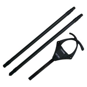 Baying | Retractable Carbon Fiber Anti-riot Steel Fork With Auto-lock Function