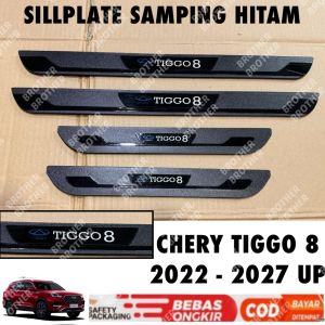 Sillplate Samping Chery Tiggo 8 2024 2025 2026 2027 Hitam