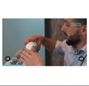 บรรเทาอาการไมเกรนยล้าของดวงตาคุณ ส่งจากไทยสินค้าพรีเมี่ยม SKG - (E3-EN)เทคโนโลยีที่ตอบสนองความเมื่อ