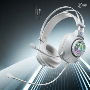 iKF | Tai Nghe Chơi Game Có Mic Và Đèn LED RGB 7.1 Kênh