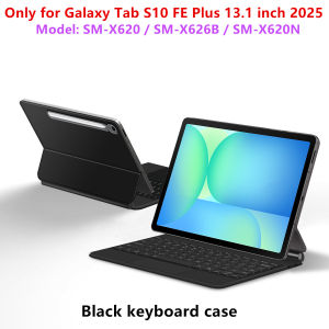 AJIUYU | Magic Keyboard for Samsung Galaxy Tab S10 FE Plus 13.1 Inch Smart Case Tab S10 FE+ 13.1 SM X620 X626B Multi-touch Keyboard Cover