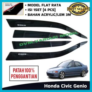 Talang Air Slim Flat Rata Honda Civic Genio 1991-1996