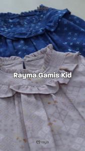 Mooi Dress Anak Gamis Anak Perempuan Raya Collection Rayma Gamis Zeina Series