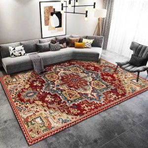 Thảm VIKAMA Boho Cho Phòng Khách Phòng Ngủ Ghế Sofa & Bàn Cà Phê - Chống Bám Bẩn Dễ Lau Chùi Chống Trơn Trượt Thảm Trang Trí Hành Lang Chất Liệu Polyester