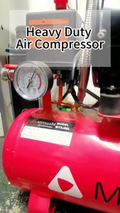 Mitsushi 50L/30L/24L/9L 2 In 1 Portable Air Compressor Heavy Duty with Air Tank Pure Copper No Need Oil Air Pump