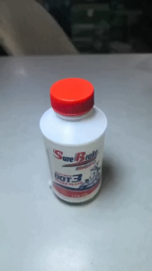 MOTORCYCLE SURE BRAKE FLUID HEAVY DUTY DOT 3 150ML