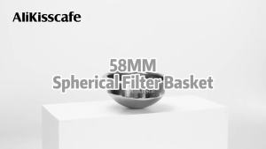AliKisscafe 58mm Hình Cầu Espresso Giỏ Lọc Chính Xác Phù Hợp Với E61 Gaggia Portafilter Barista Dụng Cụ Phụ Kiện Máy Pha Cà Phê