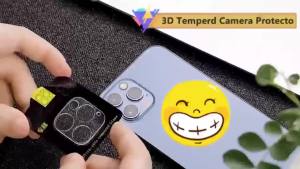 2 Pcs HD Camera Lens Protector Tempered Glass Compatible with for Iphone 17 Pro Max/Air/17E/16 Pro Max/15 Pro17/16/15/14/13/12