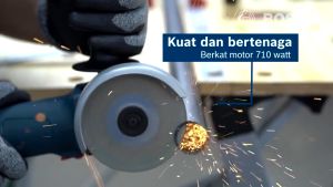 Bosch GWS 700 4IN/100MM 710W Angle Grinder with Side Handle 06013A31L0 (Replaced GWS060)