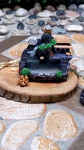 Asap Terjun Pegunungan Makmur Bahan Resin Gratis 20 Dupa Aromaterapi Campur Pengharum Toko UwU