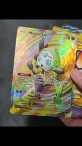 Funism | DIY English Pocket Fantastical Parade B2 Meloetta Meowth Gardevoir Sightseer Piers Juggler Diantha Game Card Toy