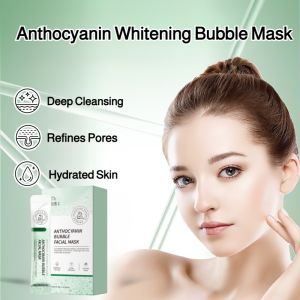 Whitening Pore Cleansing Foam Mask for Blackheads and Acne