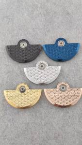 NH35 Oscillating Weight Rotors Precision Rhombus Particle Metal Rotors Compatible Fit NH35 NH36 38 4R Movement Replacement Parts