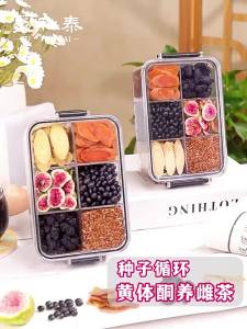 JUHETAI | Freeze-dried Fig Seed Cycle Estrogen Balance Blend with Red Ginseng Flaxseed Mulberry