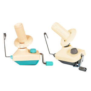 【Flagship】Small Yarn Pay-off Rack Practical Yarn Skein Twisters Portable Hand Operated Lightweight Low-noise for Household Supplies
