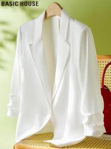 Basic House | Popular Thin Summer Blazer 100% Acetate