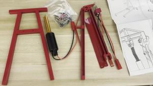 Mô Hình Cần Cẩu Điện Giá Đỡ Động Cơ Xe RC Tỷ Lệ 1/10 1/8 Đồ Trang Trí Nhà Để Xe Mô Phỏng Dành Cho Đồ Chơi Xe Điều Khiển Từ Xa