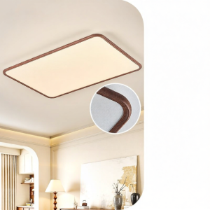 OPPLE | Eye-protective Ultra-thin Bright Mid-century Modern Wooden Patterned Ceiling Light