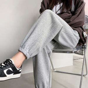 JIANGLU | Plus Size Womens Spring Autumn Thin Loose Trousers High Waist Lantern Pants Casual Drawstring Sweatpants Slimming Effect