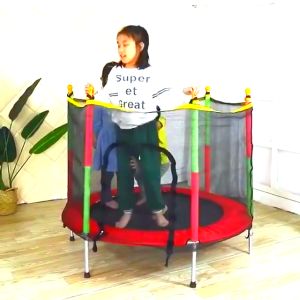 🚚พร้อมส่ง🚚 แทรมโพลีน แทรมโพลีนเด็ก สำหรับกาย กระโดด ฝึกกีฬา แต่ละประสบการณ์ 10 ชุด ราคาถูกต้อง