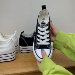 GIÀY VẢI BATA ĐẾ ĐỘN 8CM PS269-1346 - Tăng thêm 1 size nếu muốn đi thoải mái