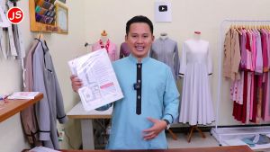 Pola Jiplak Koko Kurta Lengan Panjang dan Pola Baju Jamblang Studio