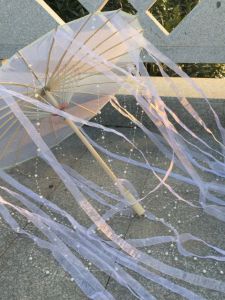 Ô dù phong cách Trung Quốc truyền thống để chụp ảnh đám cưới và khiêu vũ Chất liệu lụa giả Ô thủ công cổ