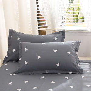 Vỏ Gối Cotton Nguyên Chất Họa Tiết Hoa 48x74cm Dùng Tại Nhà Ký Túc Xá Sinh Viên Vỏ Lót Cotton Mềm Mại Thoải Mái Có Thể Giặt Được