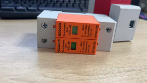 GCDQCN SPD GCL-60 2P AC385V 60kA Surge Protective Device DIN Rail Surge Arrester Lightning Protection Module for Household & Industrial Power Distribution Cabinet