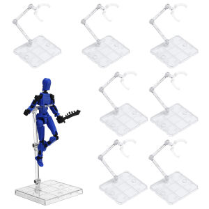 Action Figure Stand Model Support Stand Clear Assembly Doll Action Figure Accessories Display Holder Base Gundam HG RG 1/144