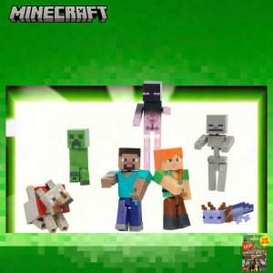 MATTEL | Mô Hình Nhân Vật Minecraft Sưu Tầm