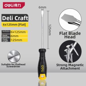 deli | High Hardness Multi-functional Magnetic Screwdriver Set