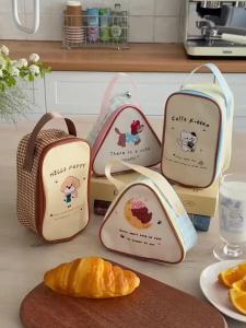 Cute Cartoon Thermal Insulated Lunch Bag Reusable Portable Tote for School and Picnics