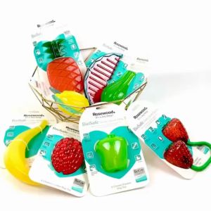 ROSEWOOD BIOSAFE ของเล่นสุนัข ป้องกันแบคที่เรียและเชื้อรา รูปผลไม้ มีกลิ่นผลไม้ น้ำตาลเป็นส่วนประกอบ