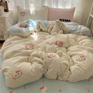 Luxurious All Cotton Bedding Set Three-Piece