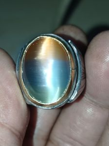 batu cincin pelangi mata kucing dim 20 mm tiga tipe