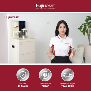 💧 Cây Nước Bàn Trà Cao Cấp Có Ngăn Khử Khuẩn UV Fujihome TB238N-UV - Bảo hành điện tử toàn quốc