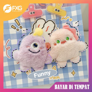 FXG Gantungan Kunci Tas Motif Cute Monster Aesthetic Kartun Korea KEY28