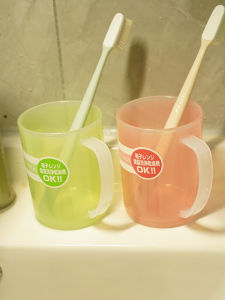 Thickened Plastic Toothbrush Cup Transparent Washing Cup Couple Tooth Cup Childrens Brushing Water Cup Home Bathroom Tools