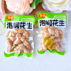 GuoSheng Pickled Pepper Peanut Kernels Snack Satisfying Leisure Loose Pack Fried Walnut Flavor Snacks from Putian Fujian China