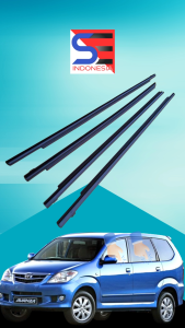 Karet Pelipit Kaca Luar Avanza Veloz Xenia 2004-2011 (1 Set)