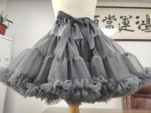 Princess Style Girls Skirt Childrens Puffy Skirt Stage Half-length Skirt Ball Gown Skirt Four Seasons Universal