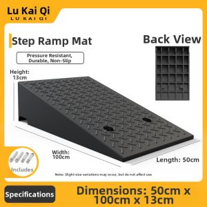 LUKAIQI | Access Ramp for Wheelchairs and Vehicles Rubber Plastic